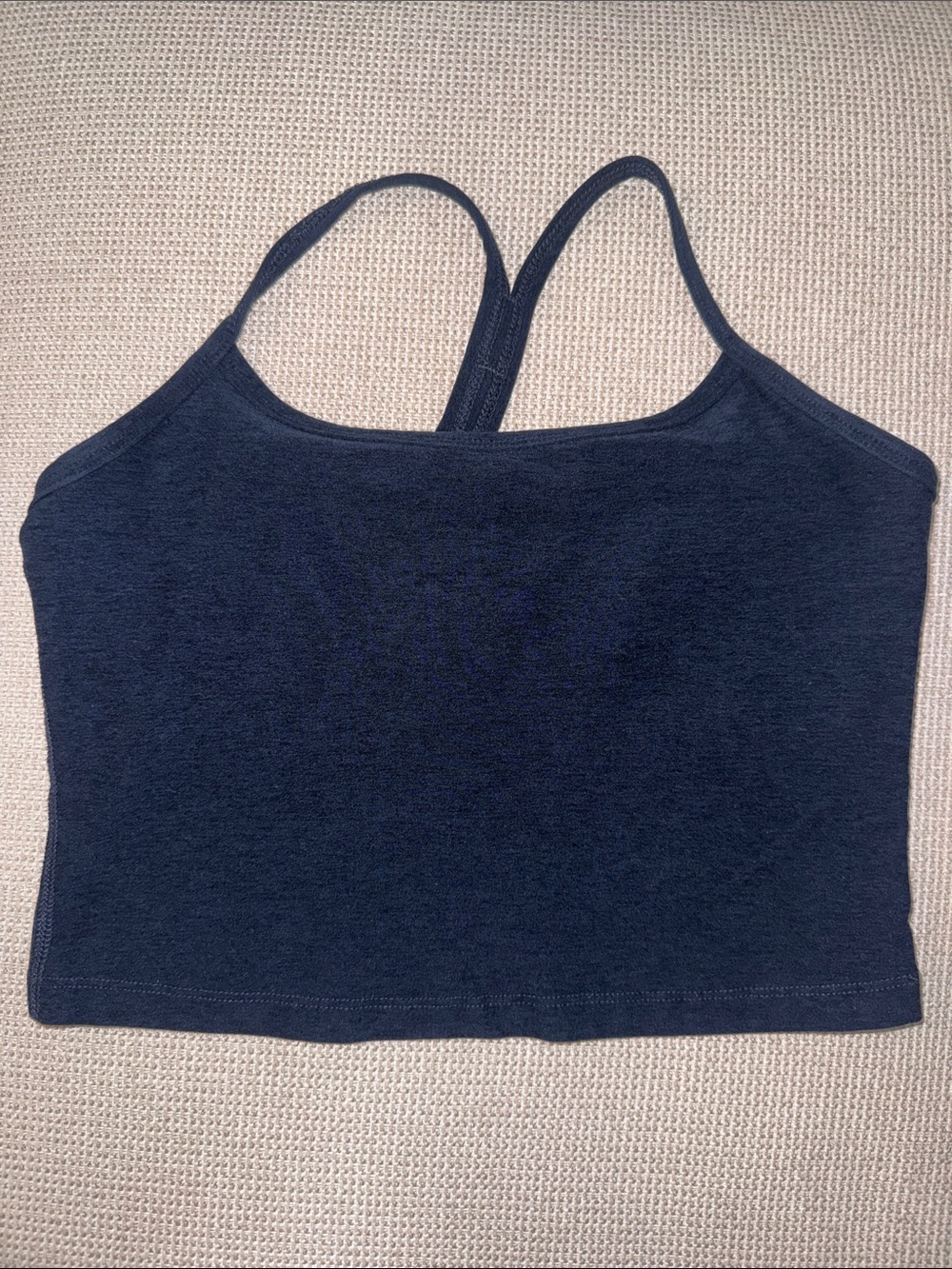 Beyond Yoga spacedye navy tank